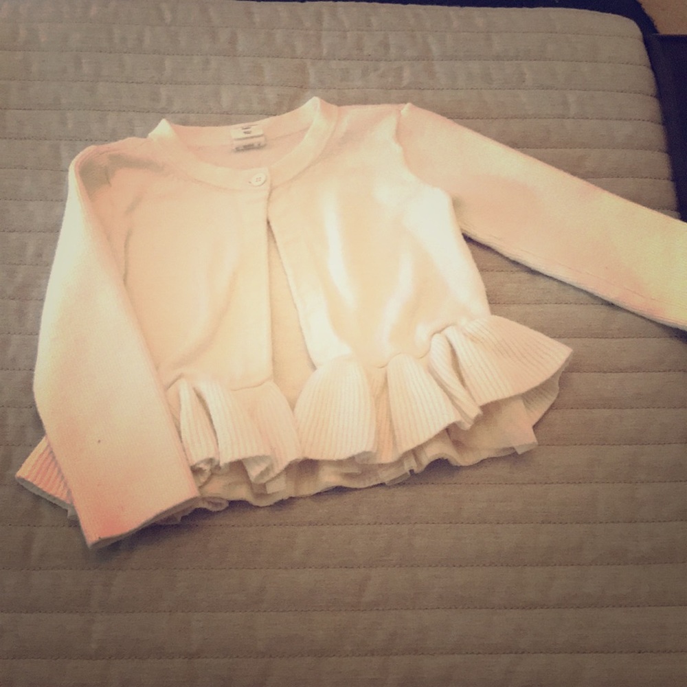 Cream cardigan